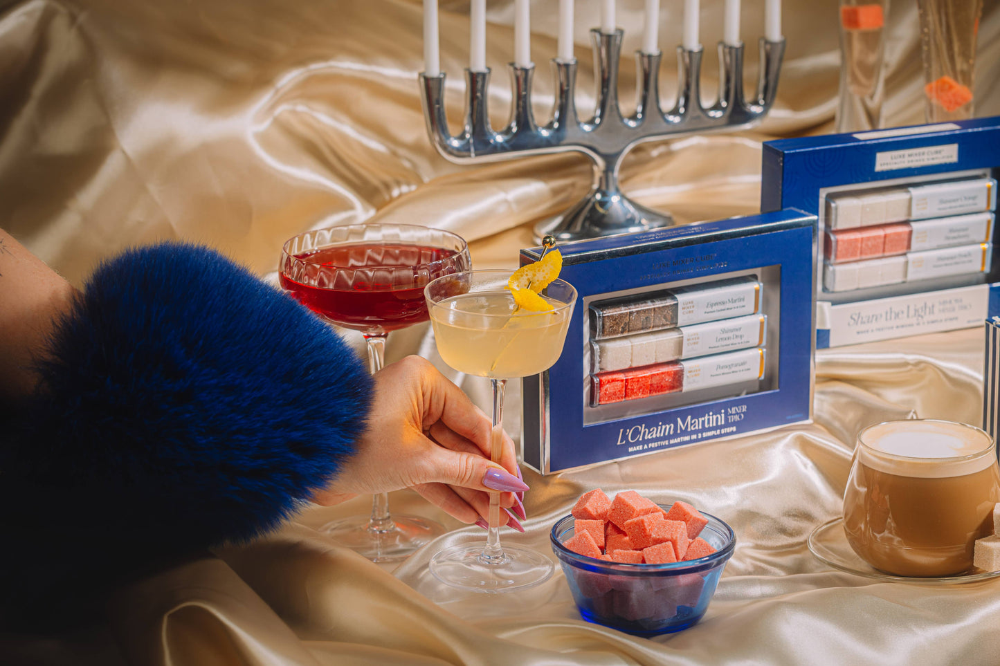 Shimmer Martini Mixer Trio