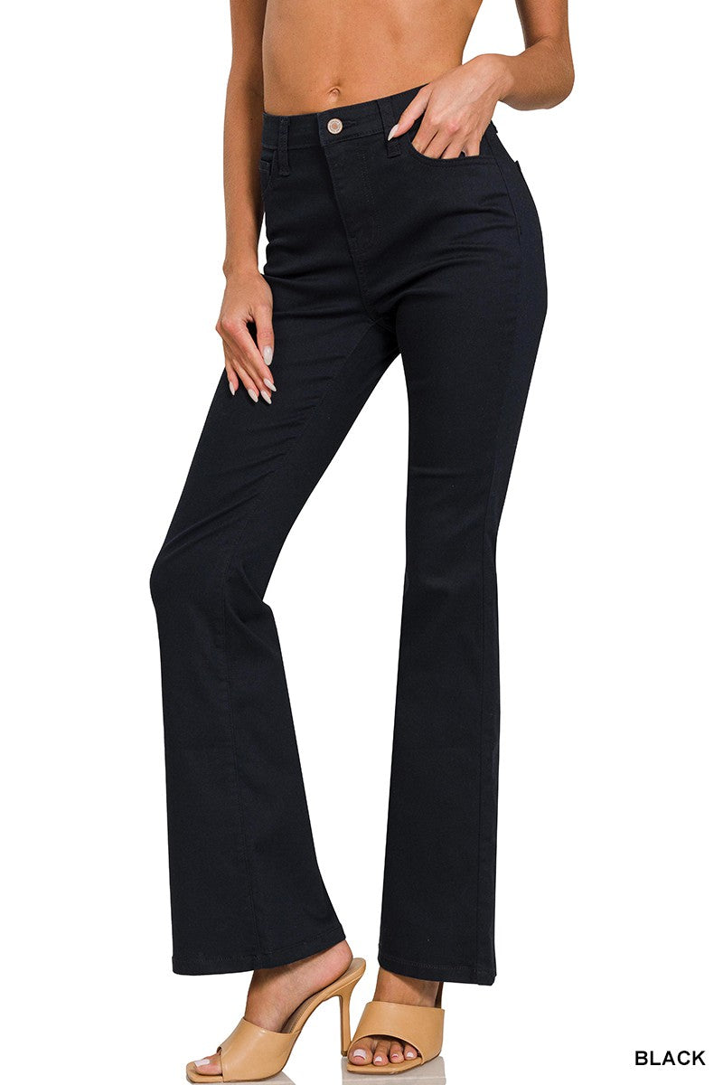 High-rise Bootcut Pants