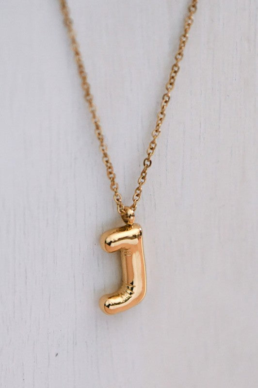 Bubble Letter Necklace