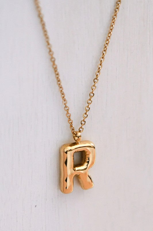 Bubble Letter Necklace