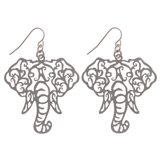 Elephant Head Earrings