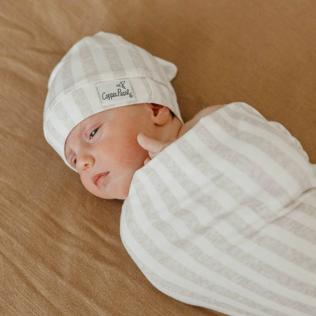 Top Knot Hat -Coastal