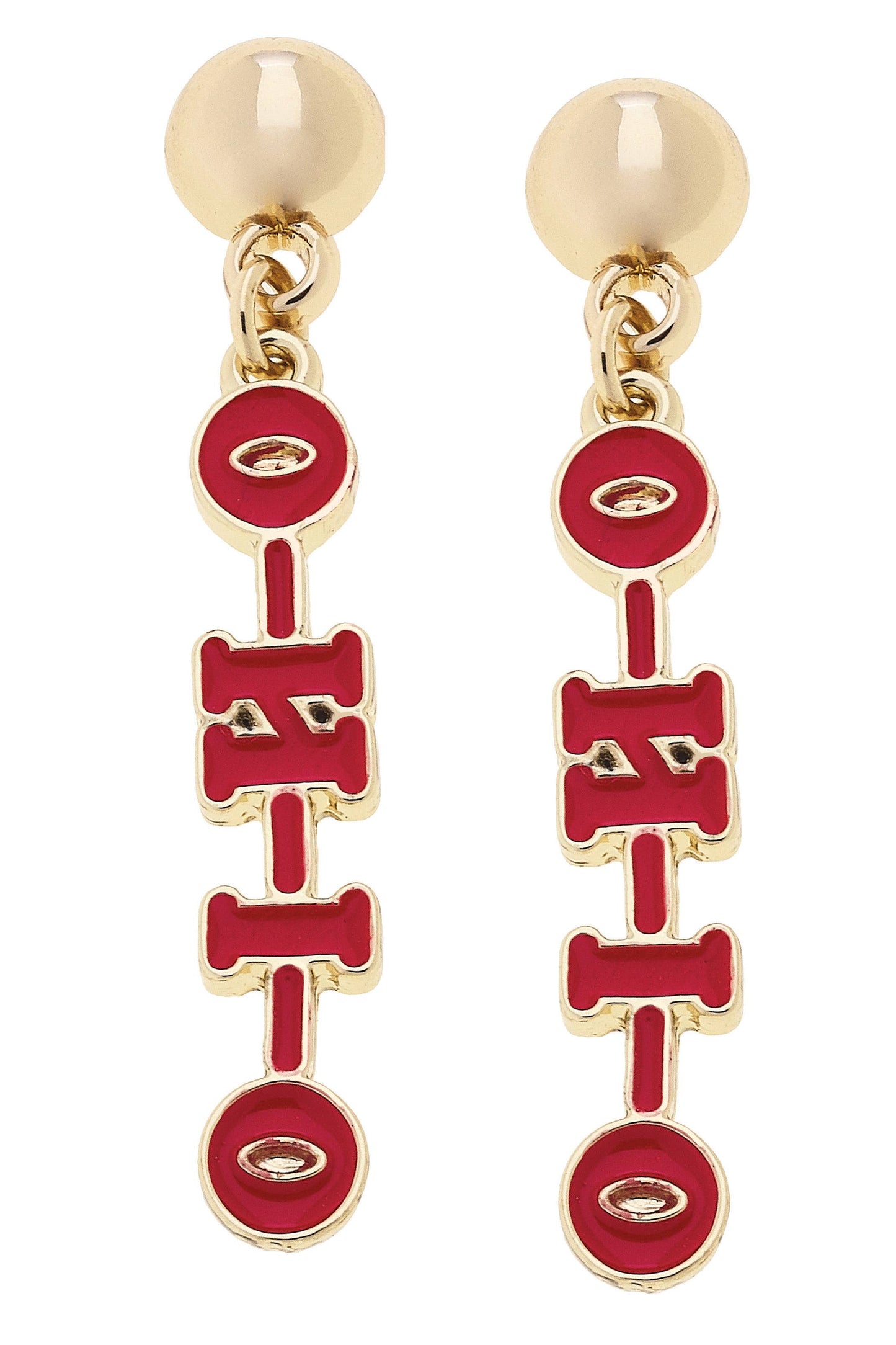 O-H-I-O Earrings