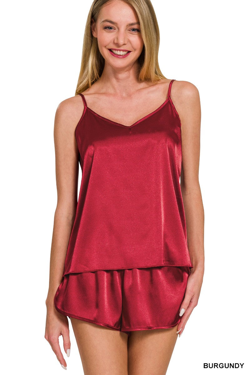 Satin PJ Set
