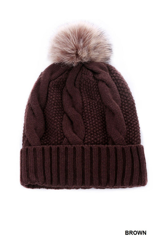 Cable Knit Beanie