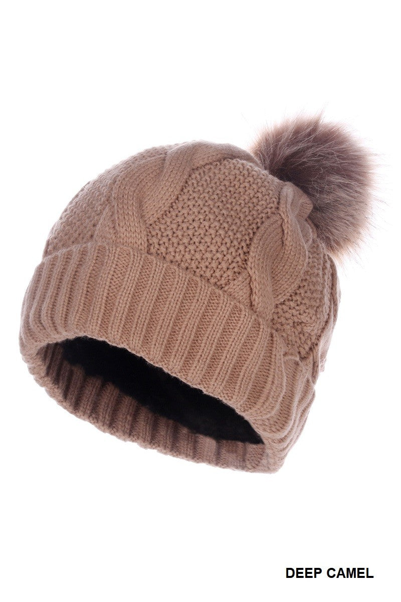 Cable Knit Beanie