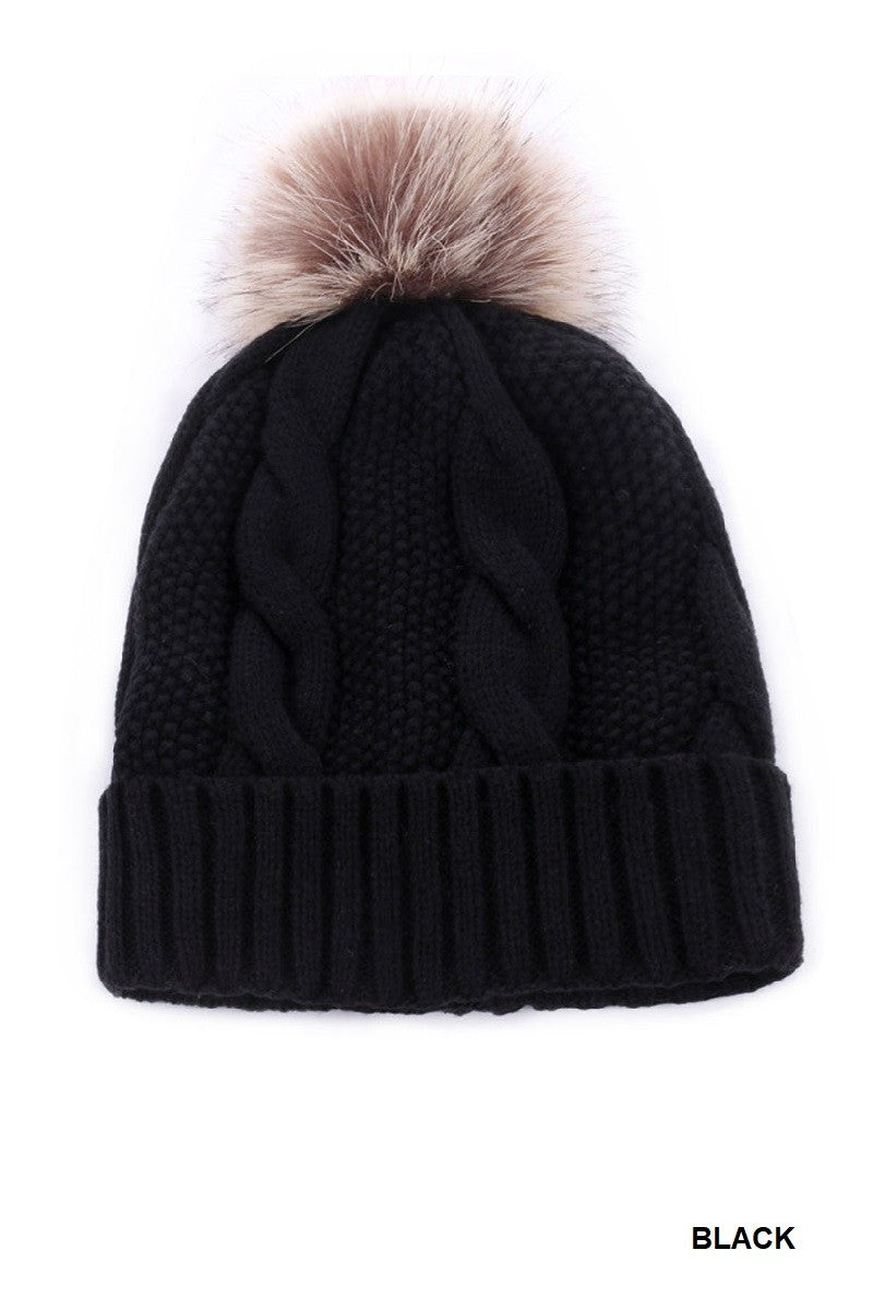 Cable Knit Beanie