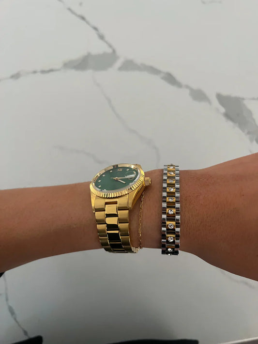 Diamond Watch Band Bracelet