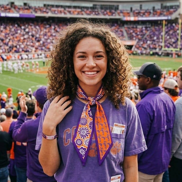 Skinny Scarf – Clemson Tigers