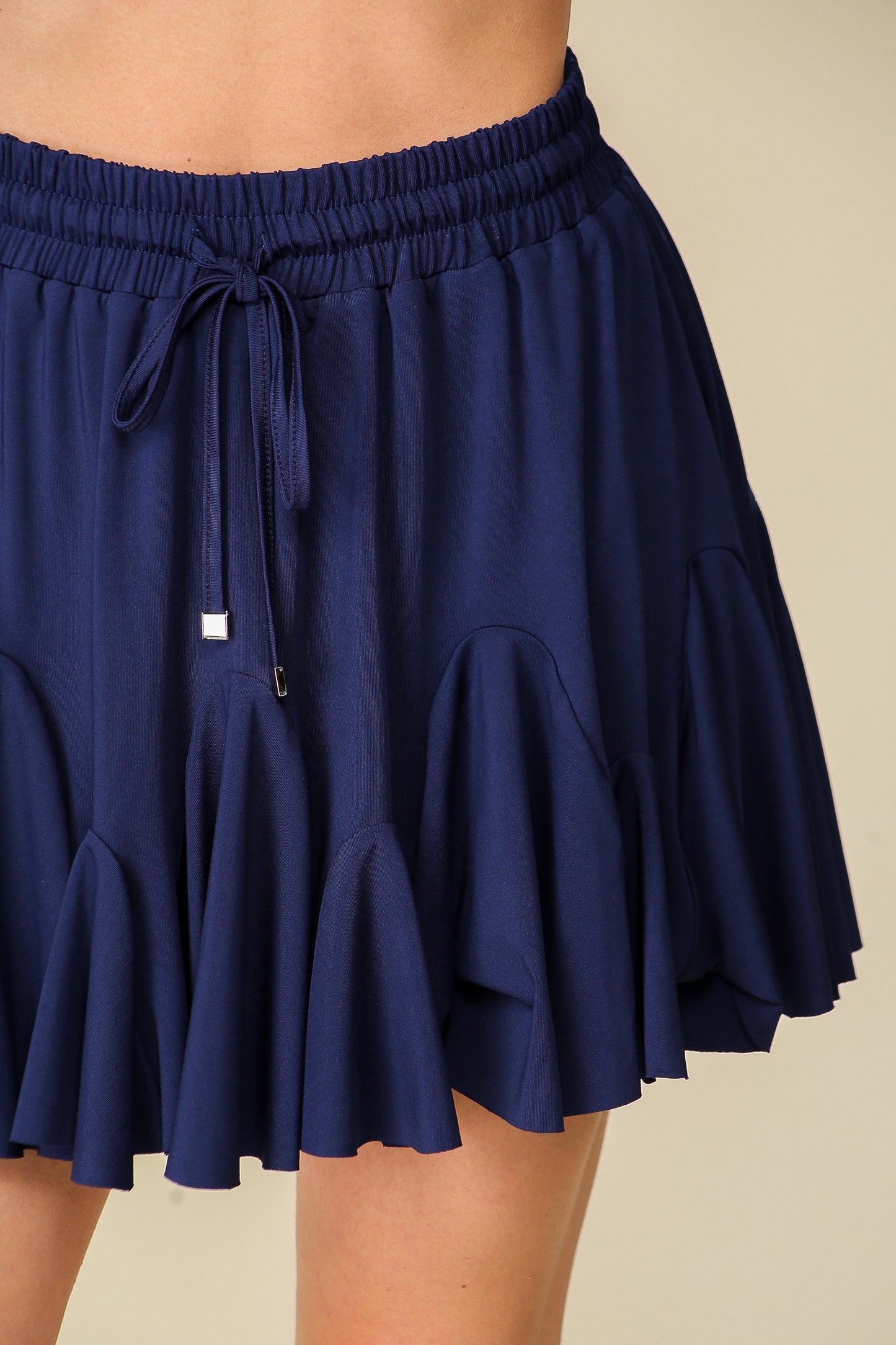 Ruffled Flowy Skort