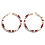 Game Day Hoop Earrings