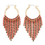 Game Day Bling drop down earrings