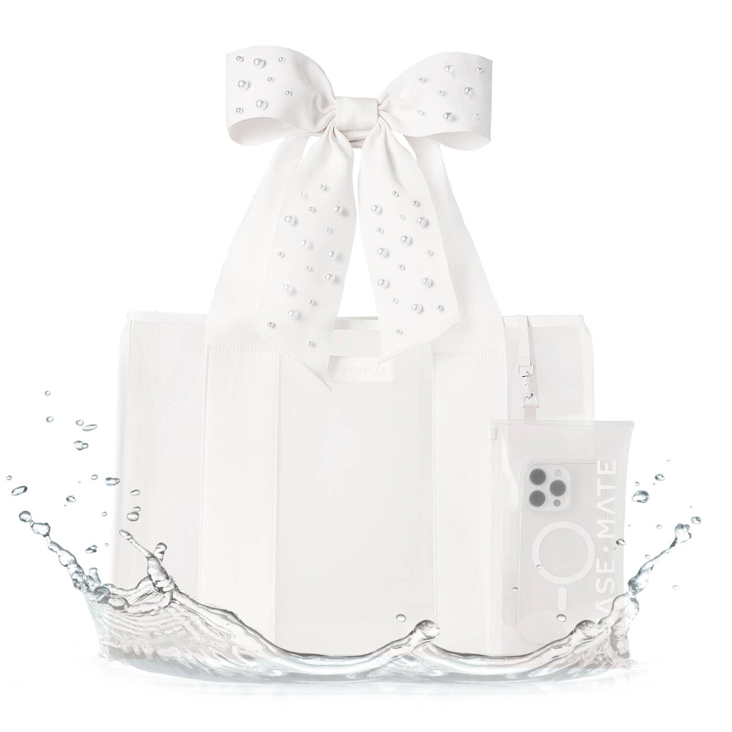 Ivory Pearl Jelly Tote Bag