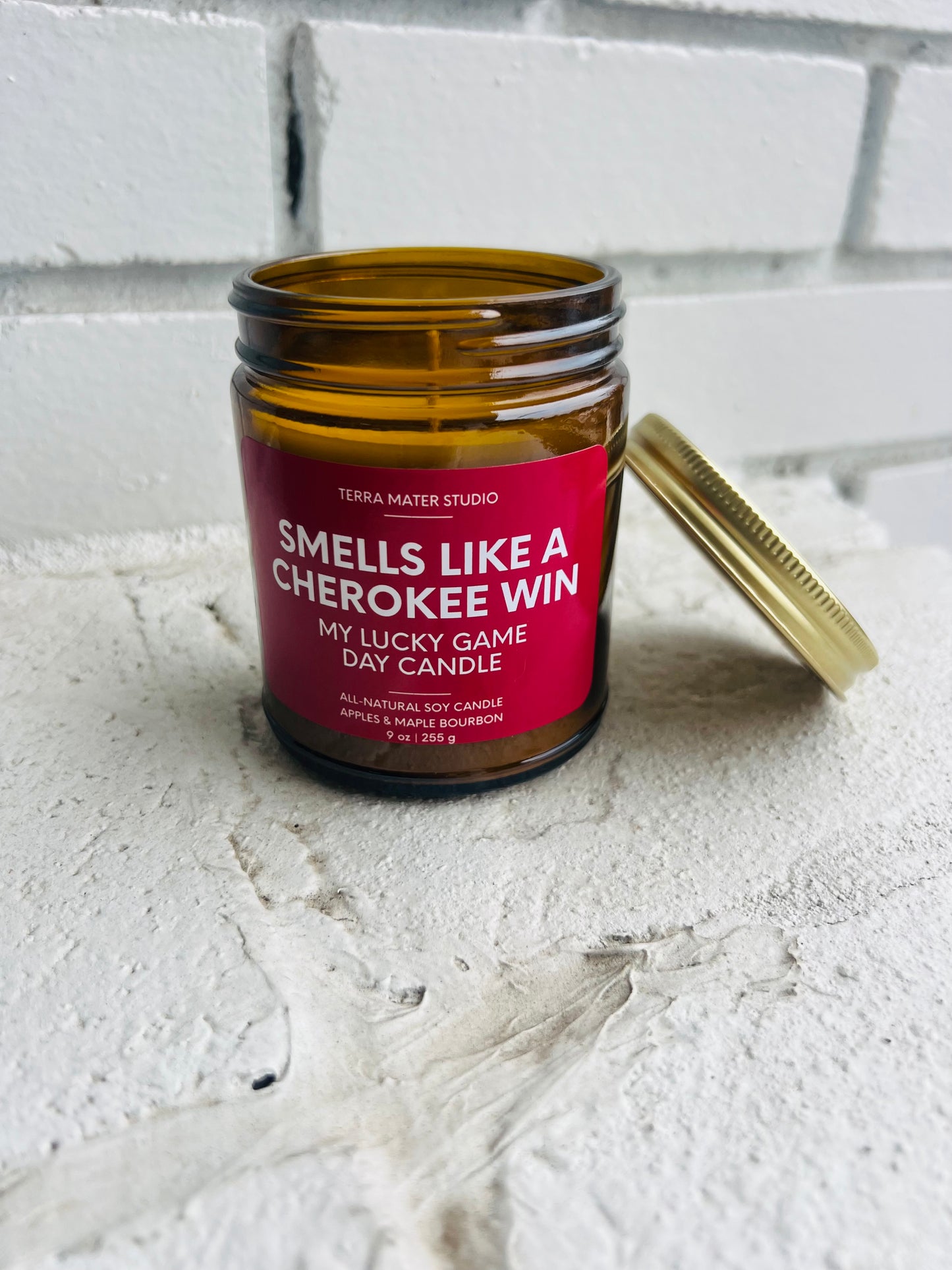 Smells Like A Cherokee Win Candle