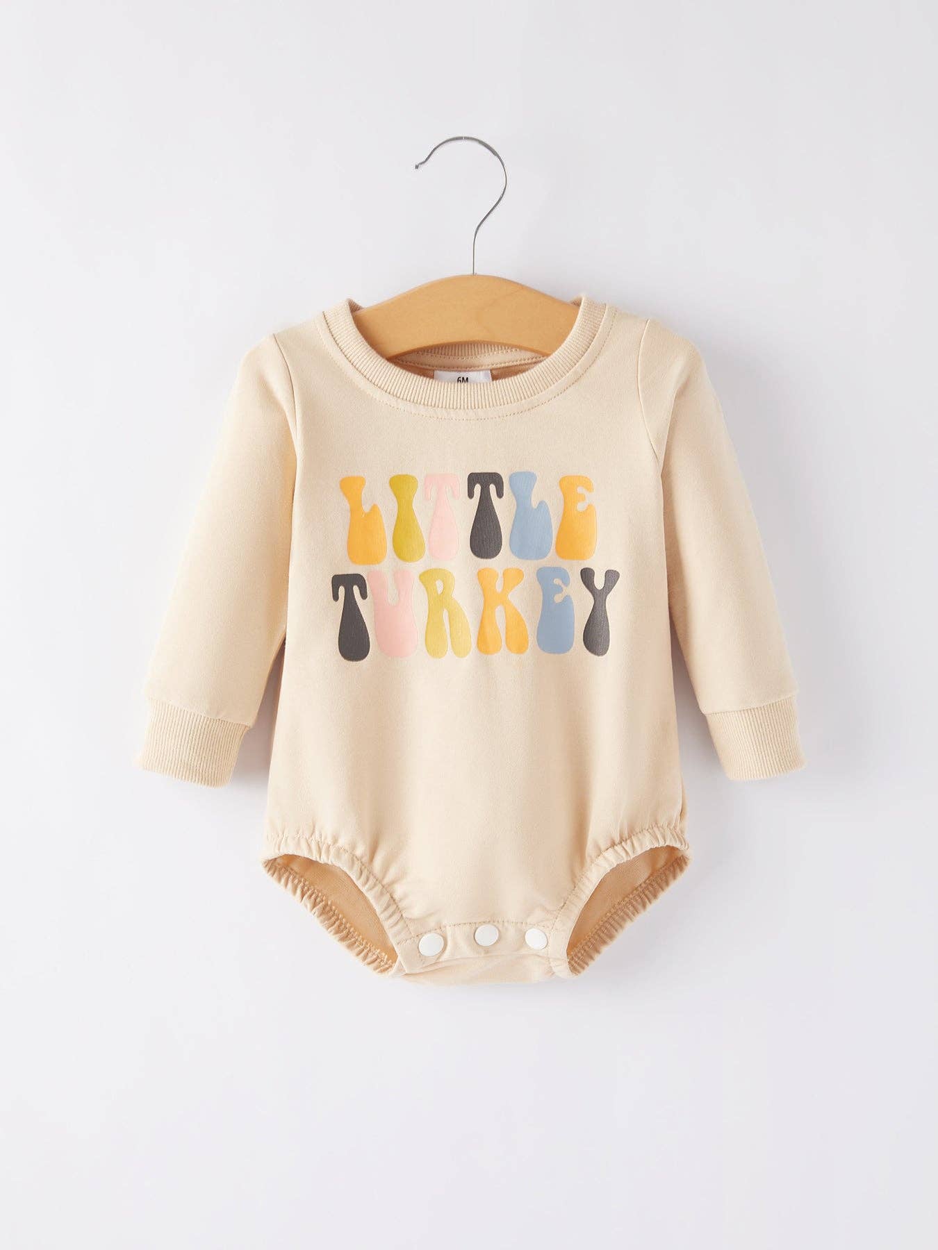 Little Turkey Sweatshirt Onesie