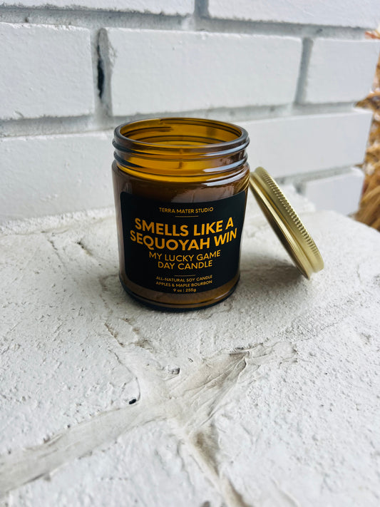 Smells Like A Sequoyah Win Candle
