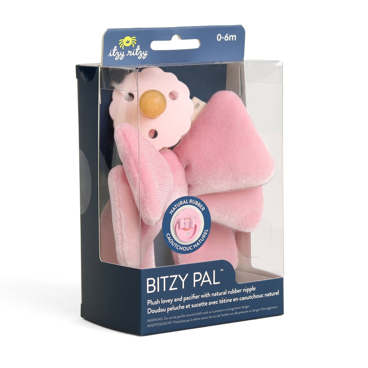 Bow Bitzy Pal Pacifier & Plush