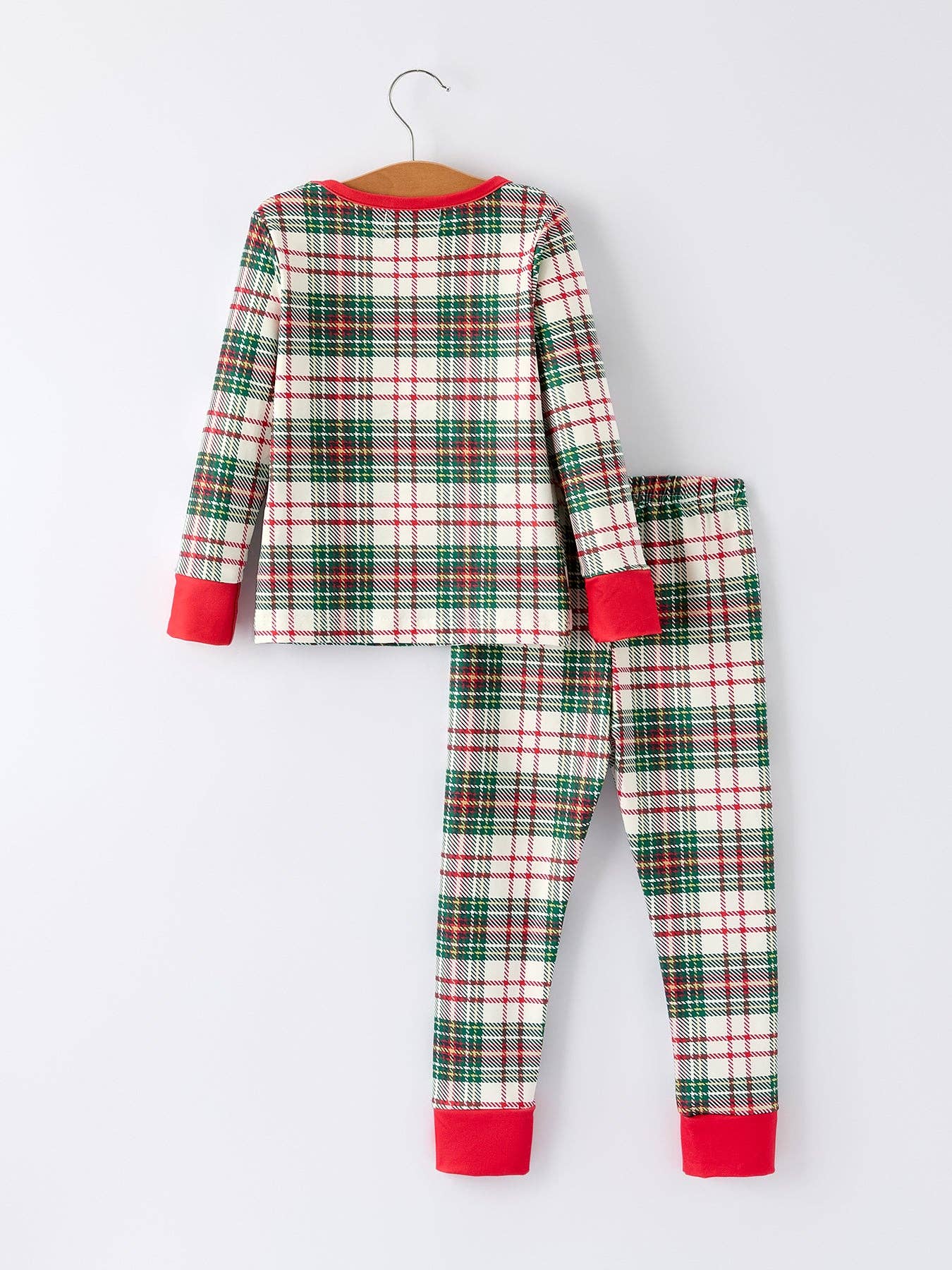 Kids Christmas Plaid PJs