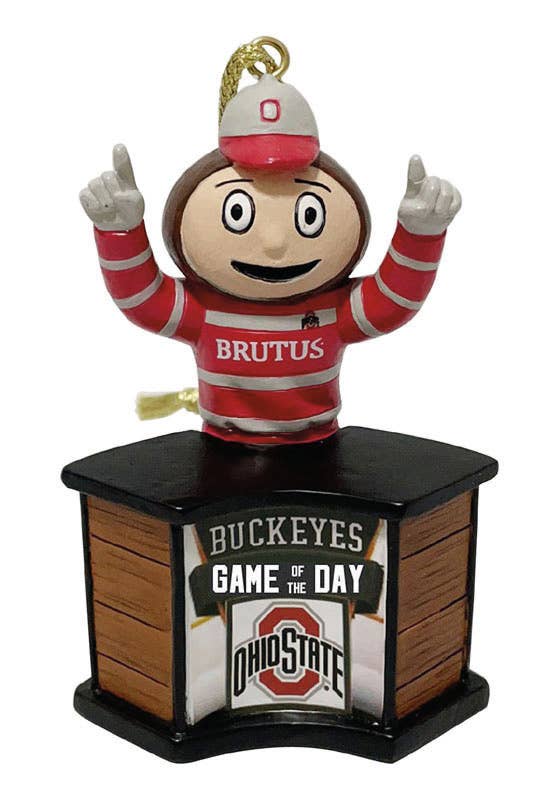 4" Ohio State Game of the Day Ornament