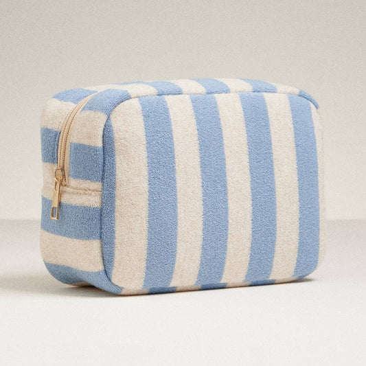 Terry Striped Pouch