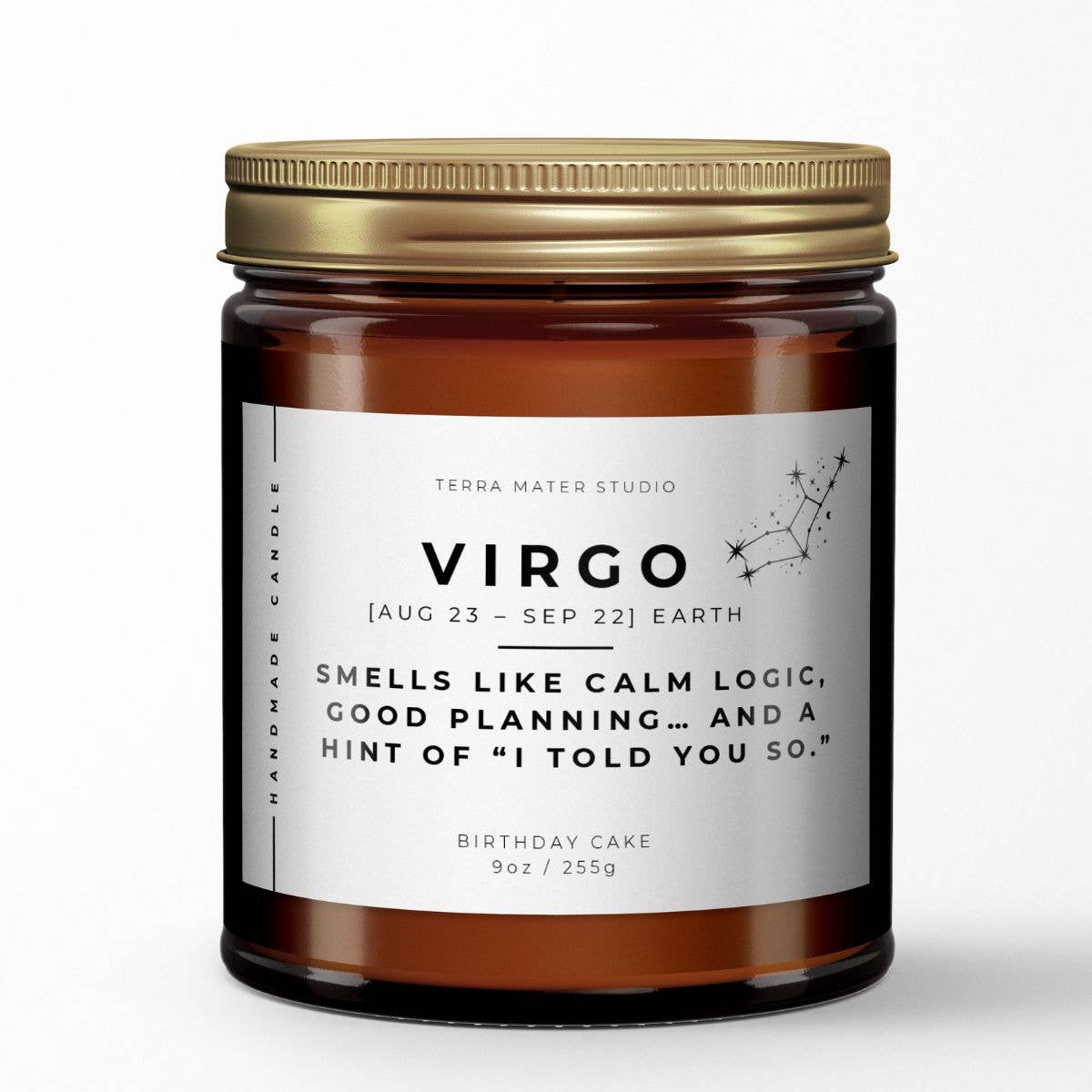 Virgo Candle
