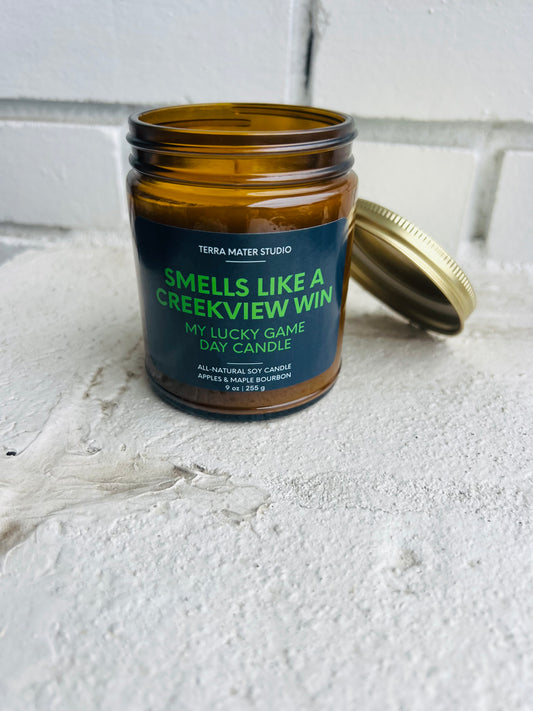 Smells Like A Creekview Win Candle