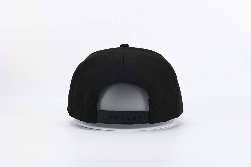 Black Arch Hat with Rope