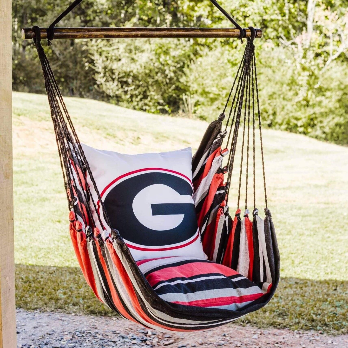 UGA Logo Pillow