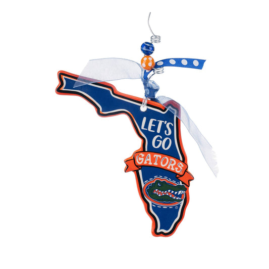 Let's Go Florida Flat Ornament