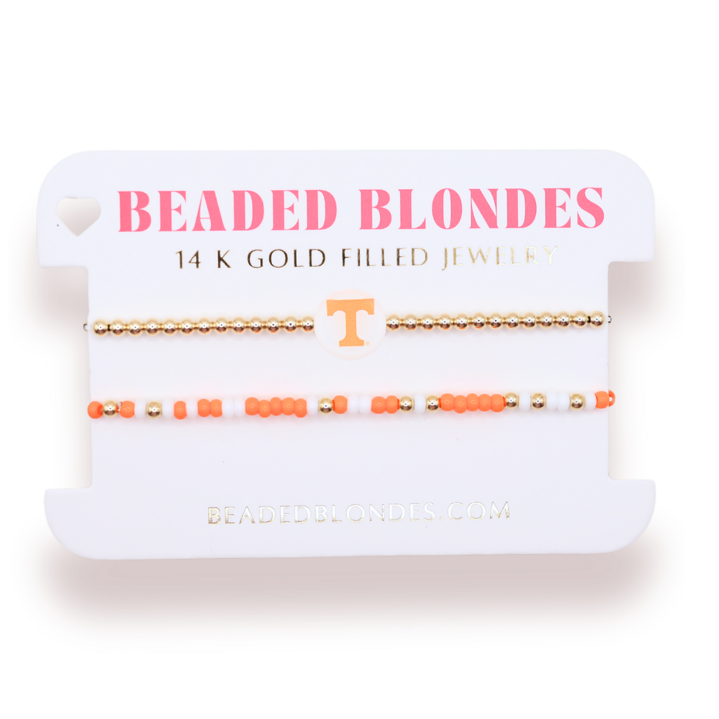 Tennessee + Sprinkle Bracelet 2Stack