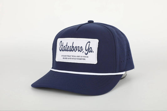 Statesboro, GA Rope Hat with Patch