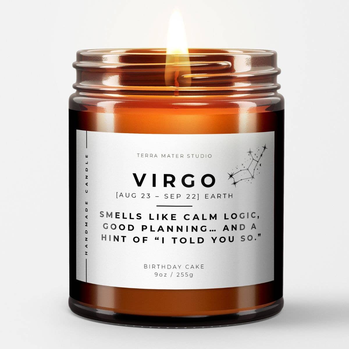 Virgo Candle