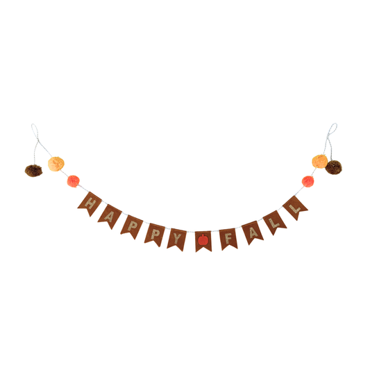 Happy Fall Tabletop Banner