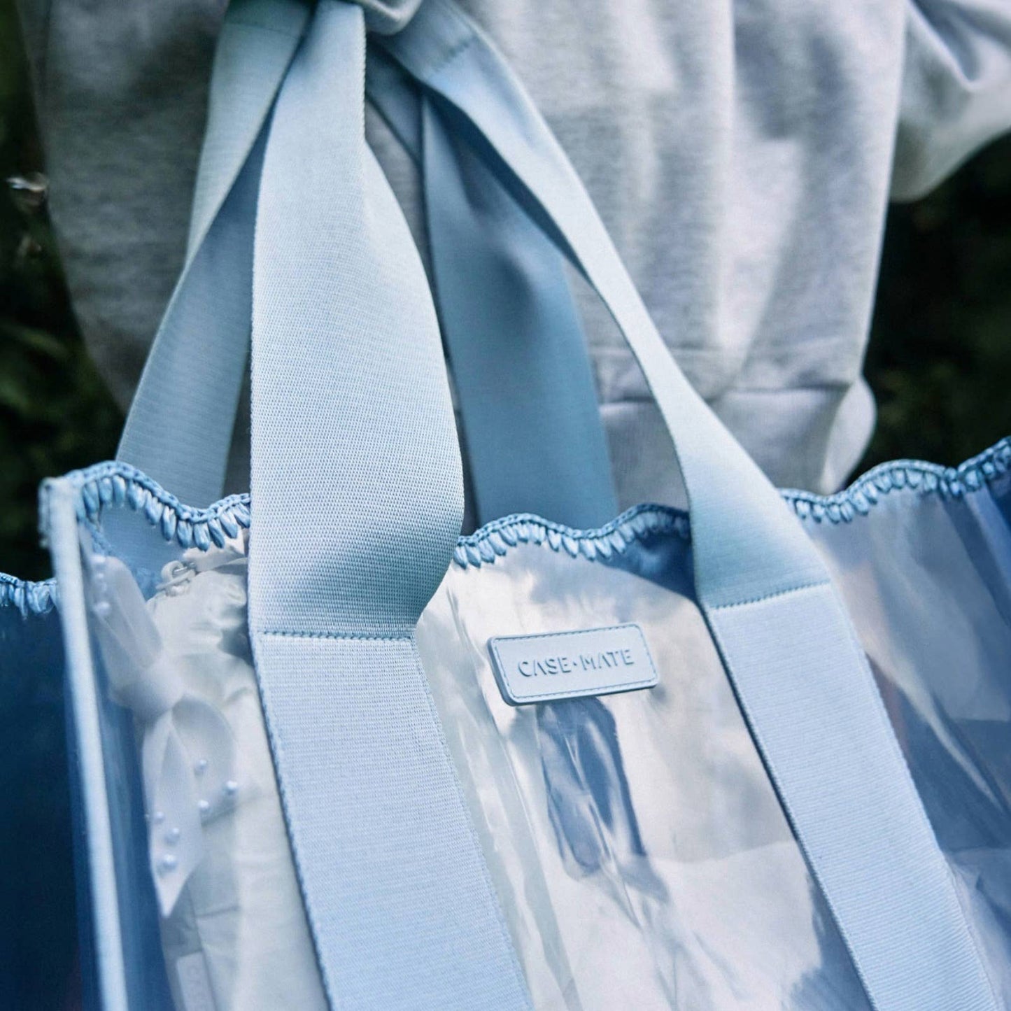 Case-Mate Blue Wave Jelly Tote
