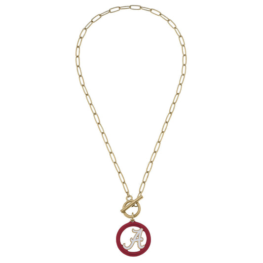 Alabama T-Bar Necklace