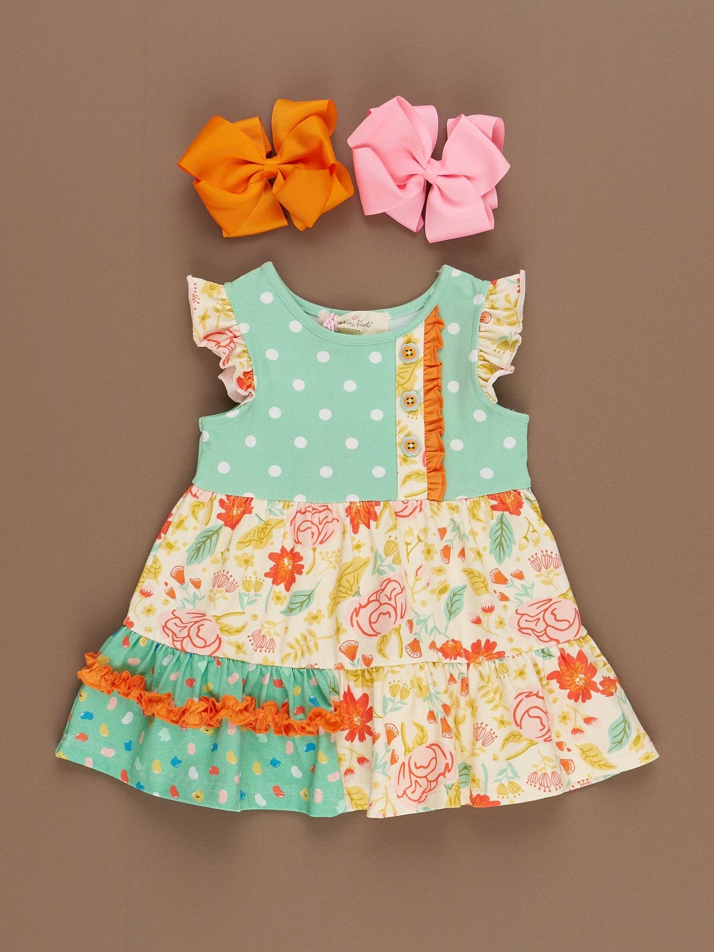 Lottie Dots Prairie Ruffle Dress