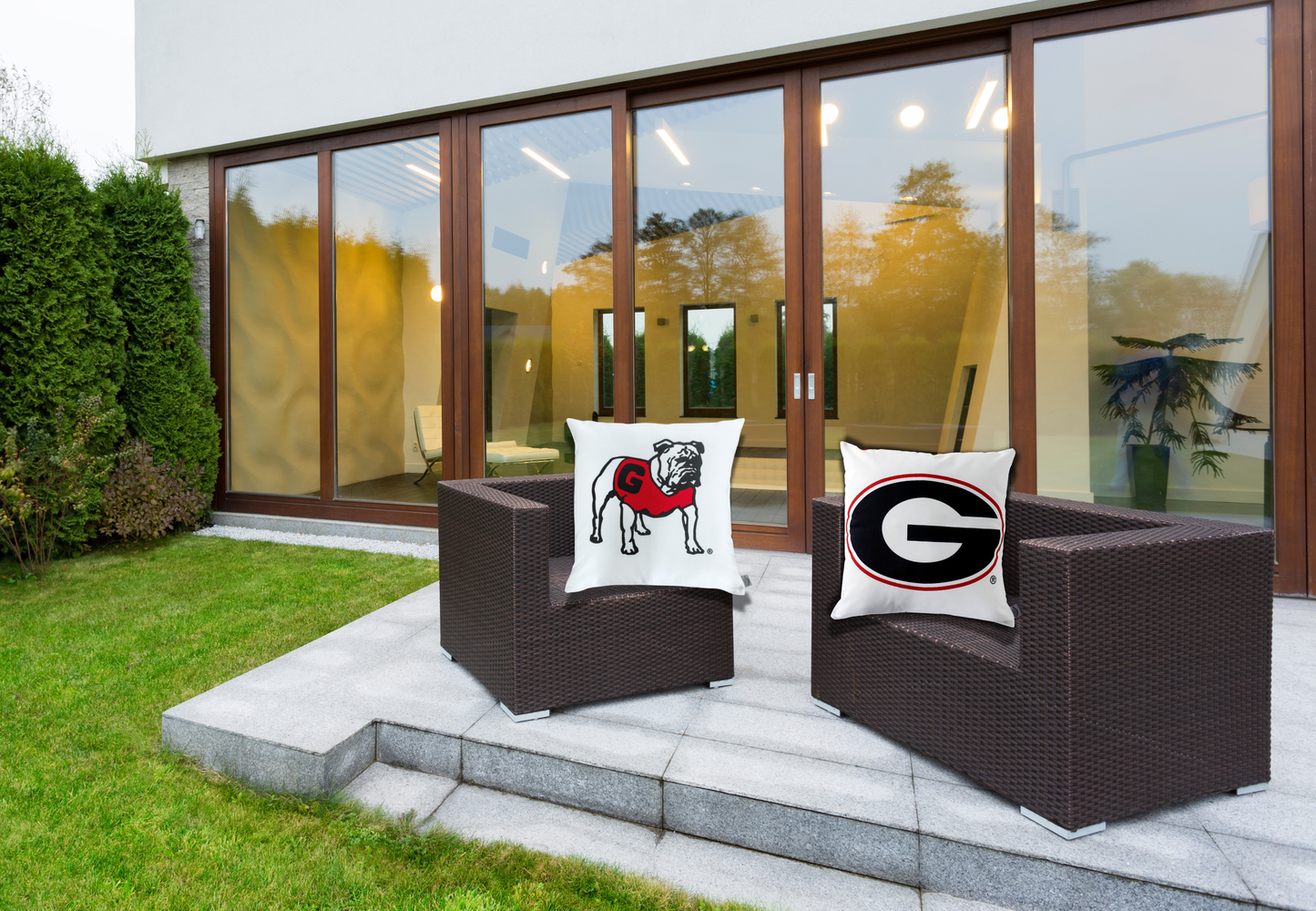 UGA Logo Pillow