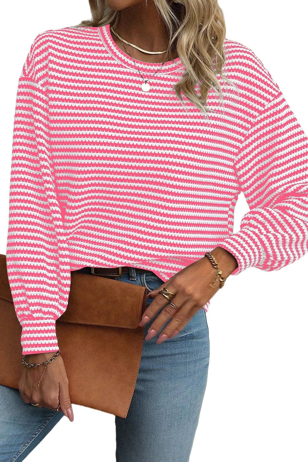 Pink Stripe Long Sleeve