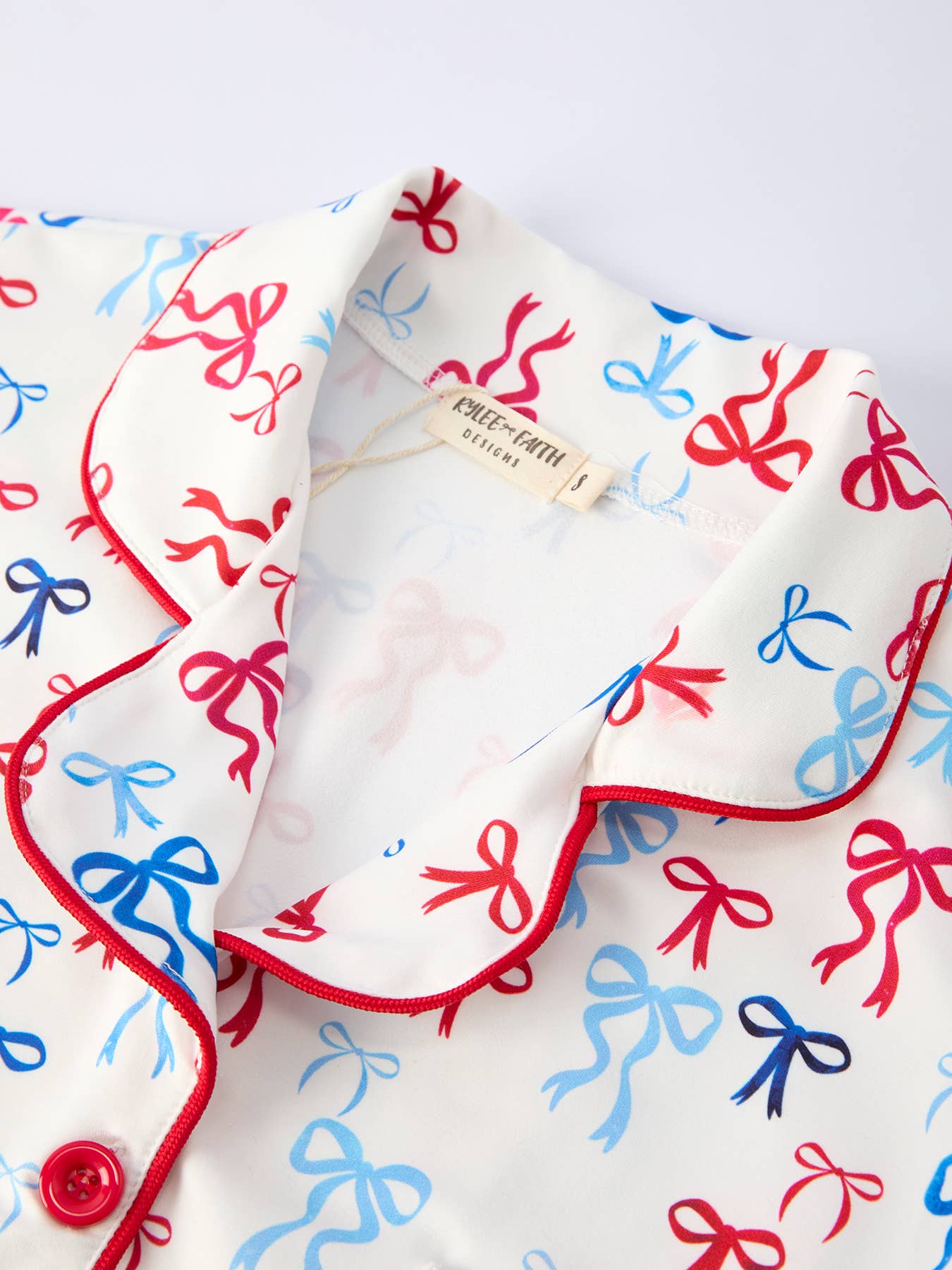 Patriotic Bows PJ's-Womens