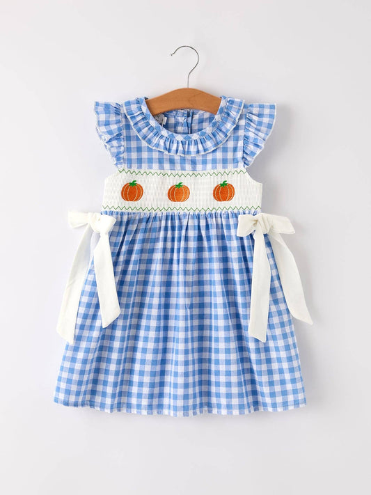 Blue Pumpkin Smocked Dress