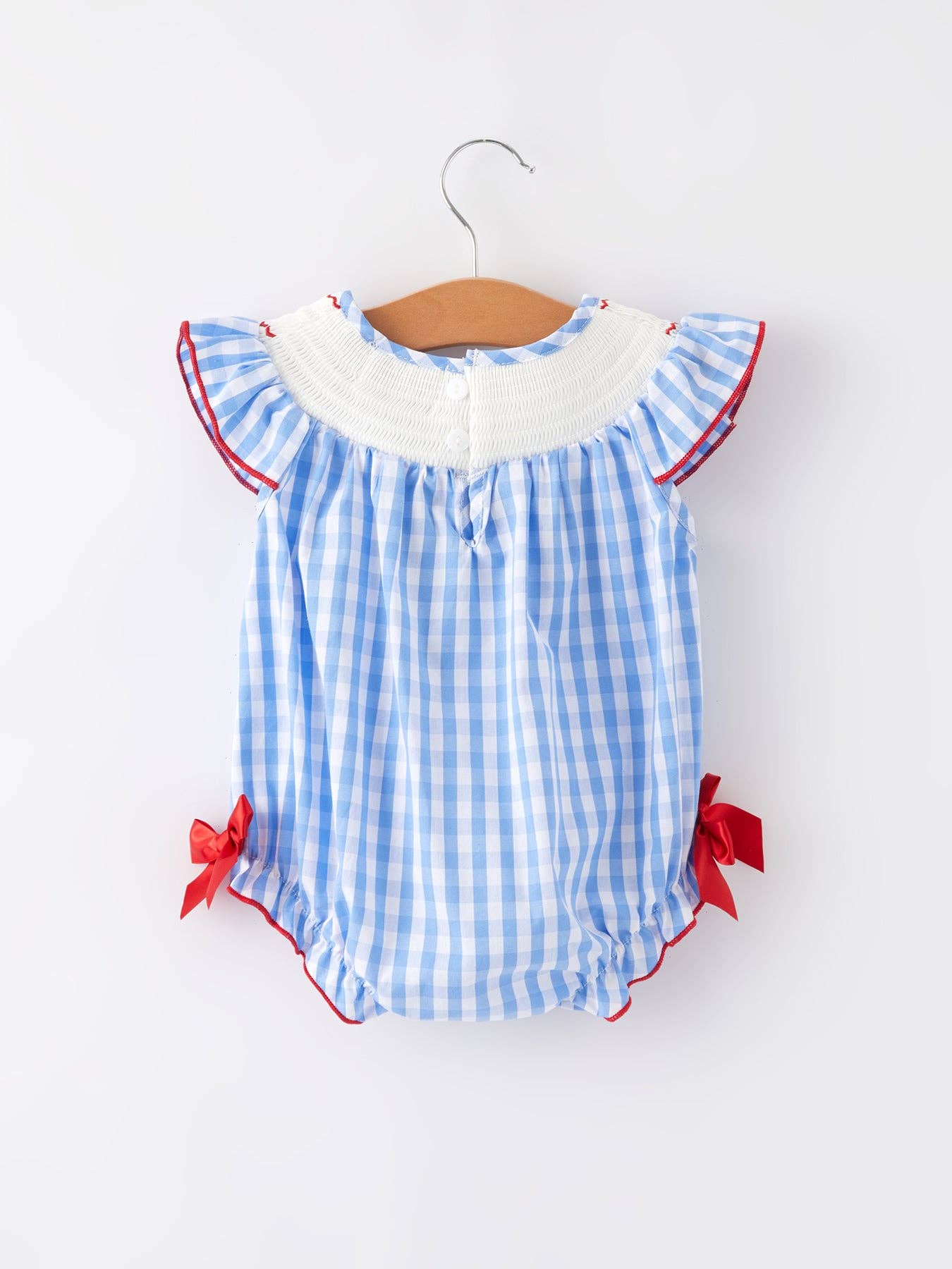 Flag Smocked Bubble