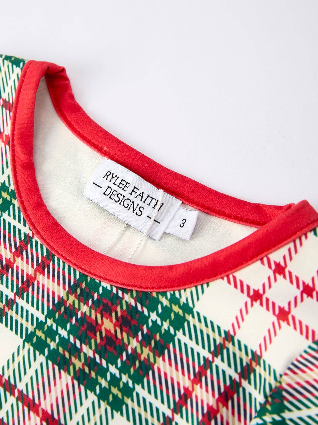 Kids Christmas Plaid PJs