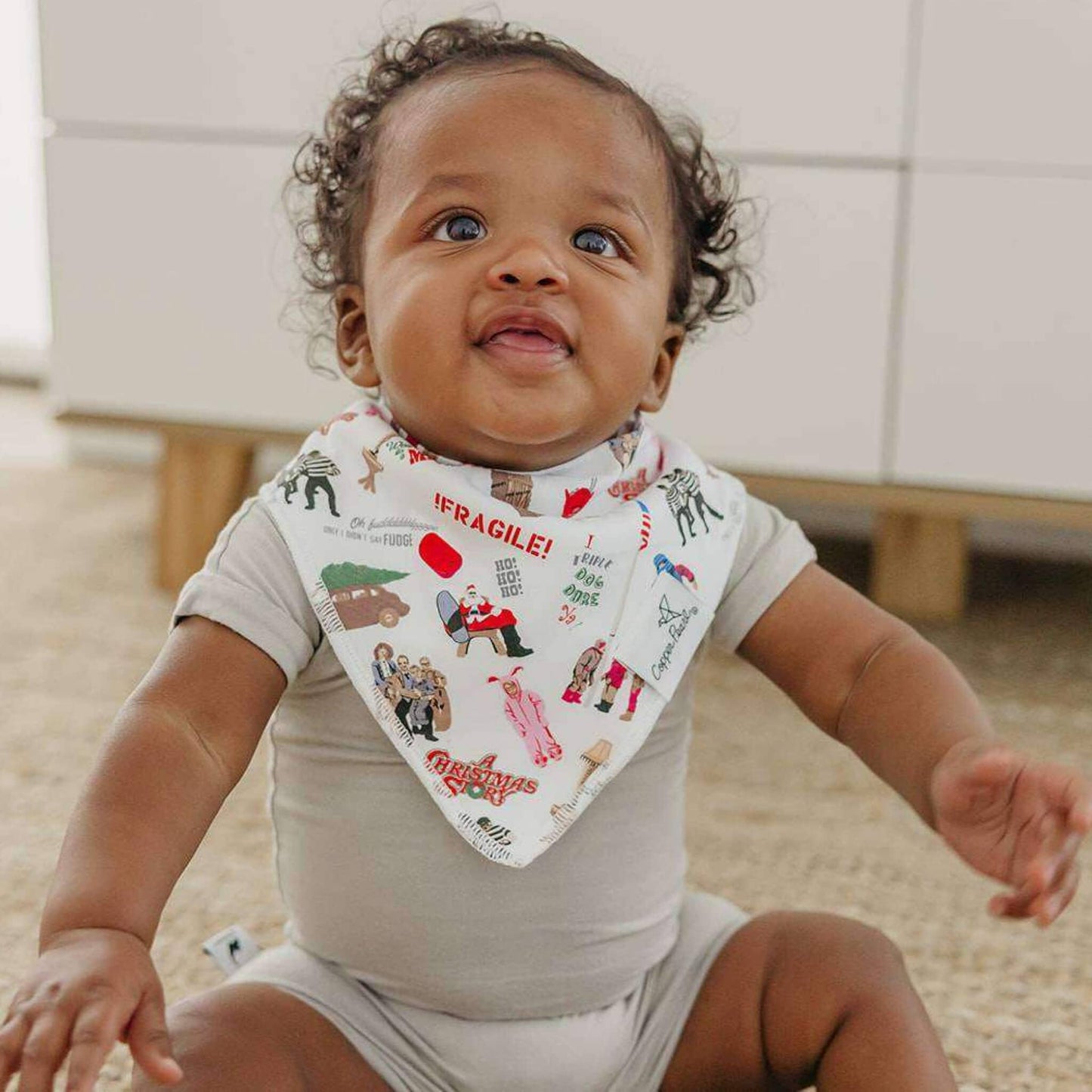 4 Bandana Bibs -Christmas Classics