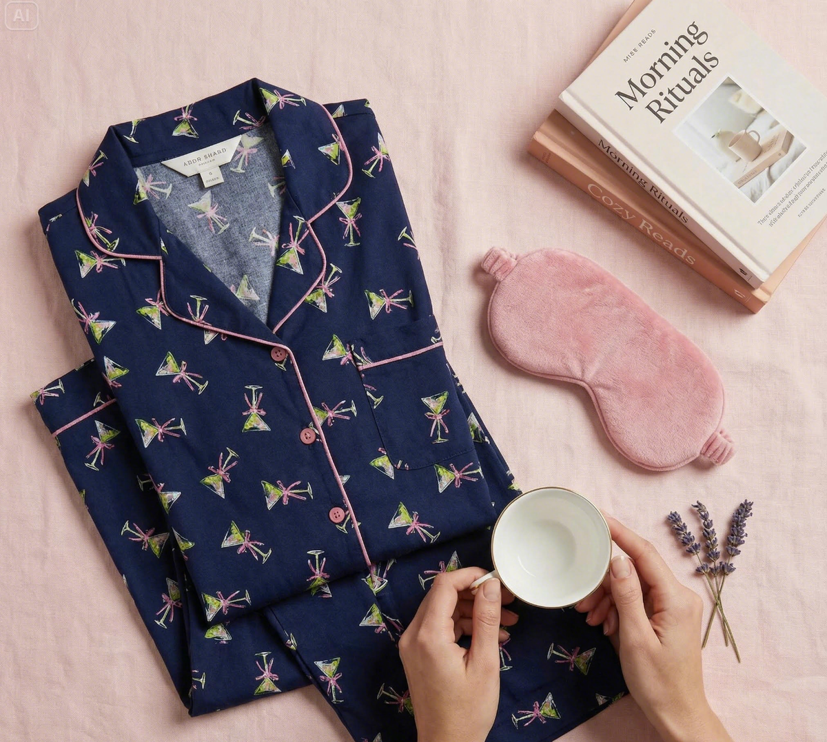 Bow Martini PJ set