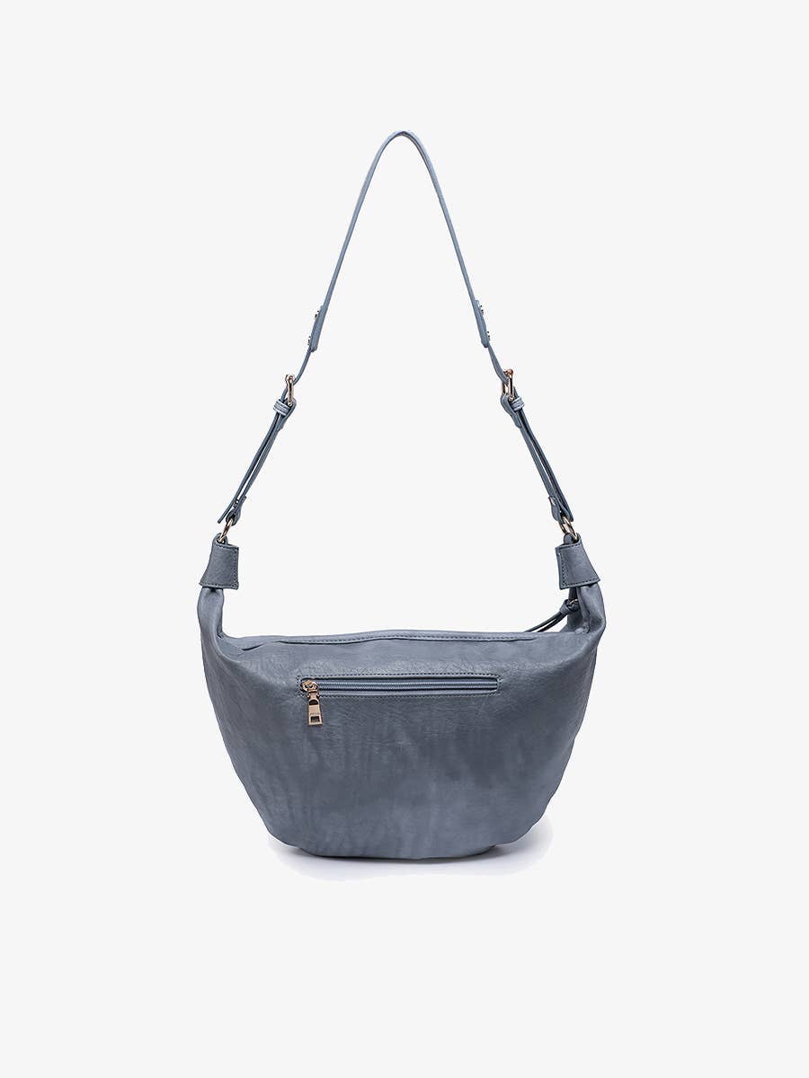 Leigh Distressed Hobo Bag