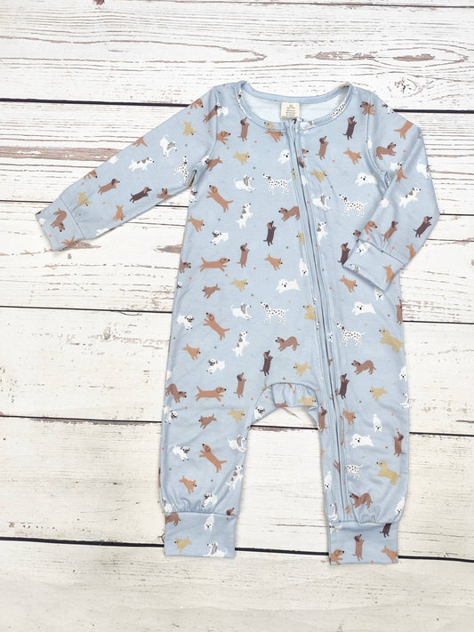 Puppy Print Zippy Sleeper