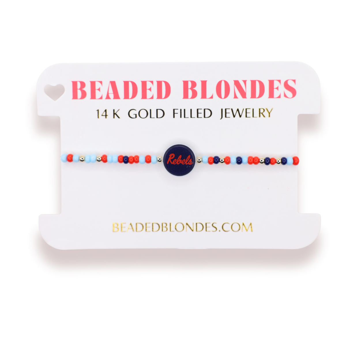 Ole Miss Flip Bracelet