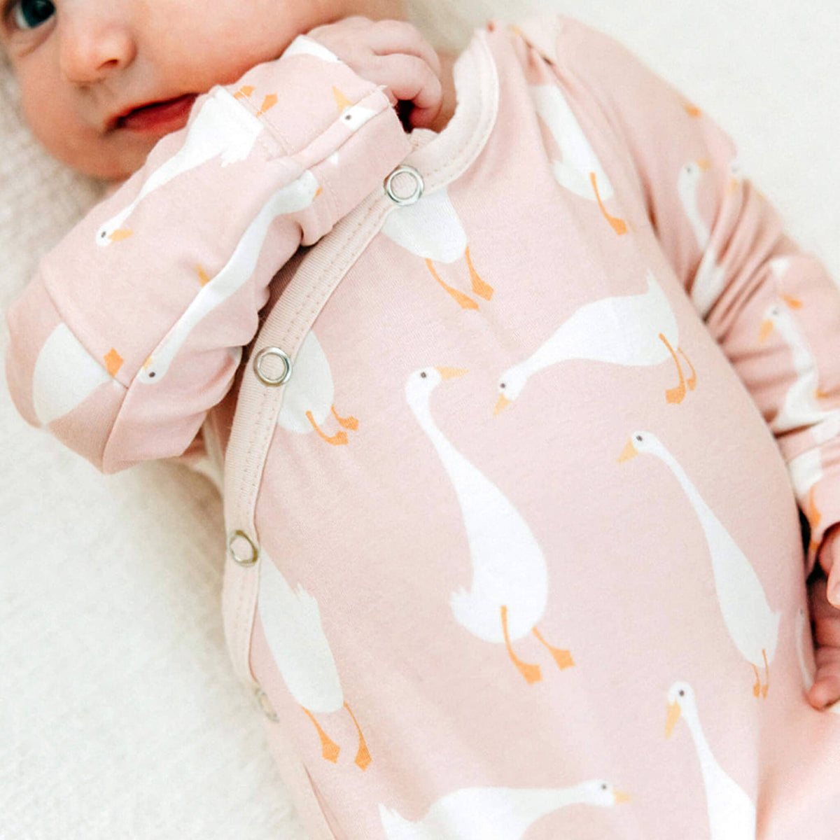 Newborn Knot Gown -Goosie