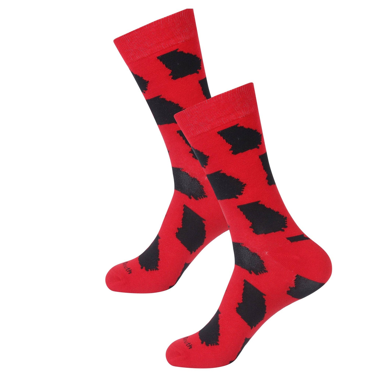 Red/Black GA Socks