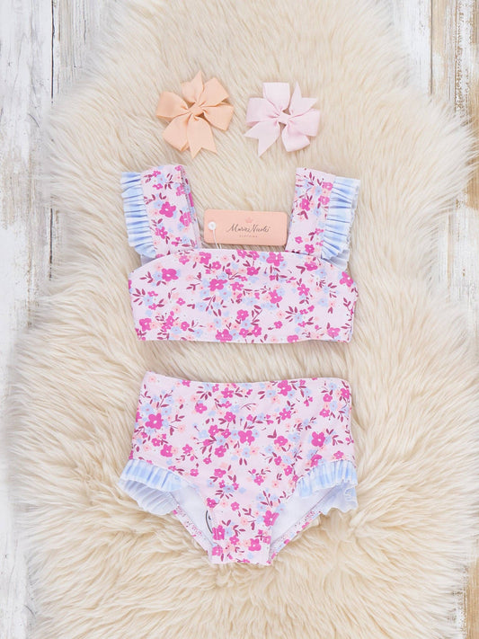 Bloomy Ruffle Splash Swimsuit